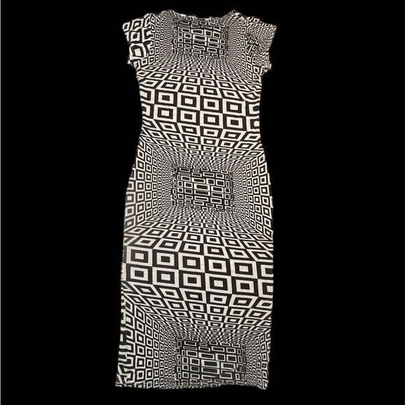 Katsumi geometric print dress - Picture 2 of 6